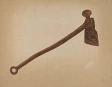 Hawsing Iron, 1939. Creator: William Frank
