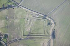 Hawton moated site and ridge and furrow earthworks, Nottinghamshire, 2015. Creator: Historic England