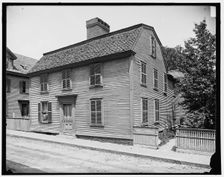 Hawthorne's birth place, Salem, Mass., c1900. Creator: Unknown