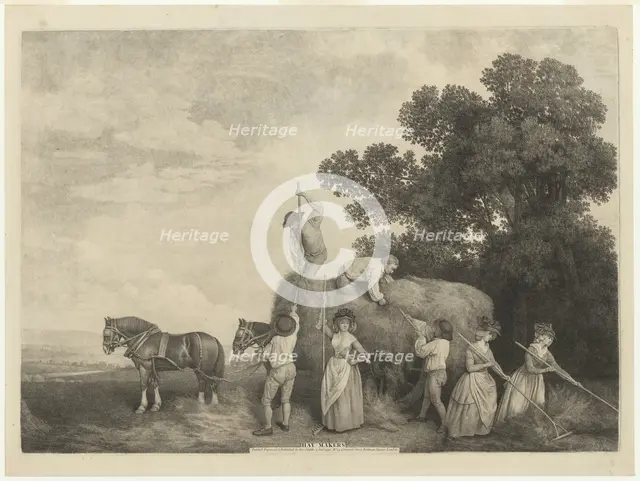 Hay-Makers, 1791. Creator: George Stubbs.