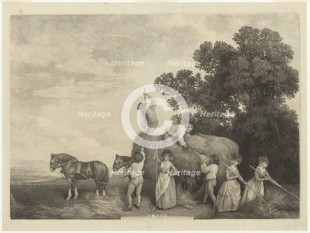 Hay-Makers, 1791. Creator: George Stubbs.