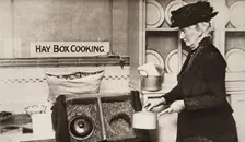 Hay box cooking, World War I, c1914-c1918. Creator: S and G