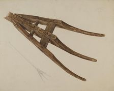 Hay Fork, 1938. Creator: Alfonso Moreno