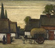 Haycart, c1900-1920. Creator: Jakob Smits