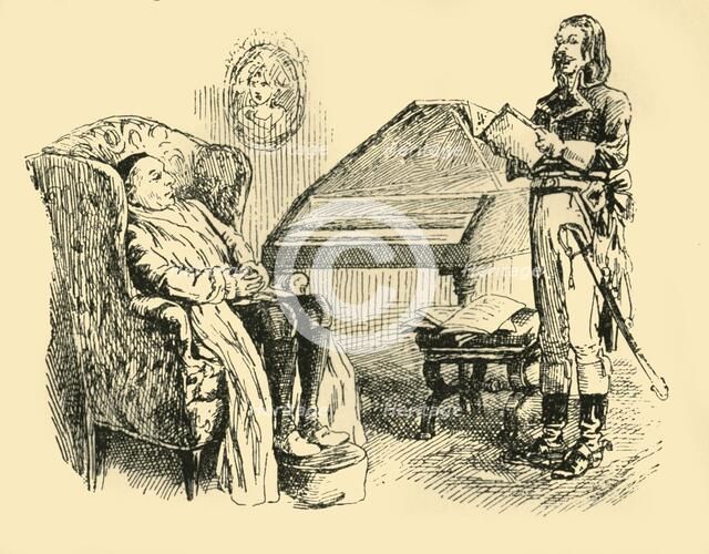 'Haydn's eyes filled with tears', (1907).  Creator: Unknown.