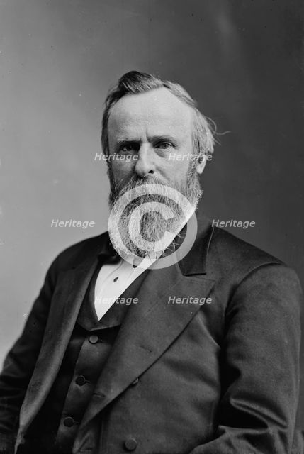 Hayes, Pres. R.B. (President), between 1870 and 1880. Creator: Unknown.
