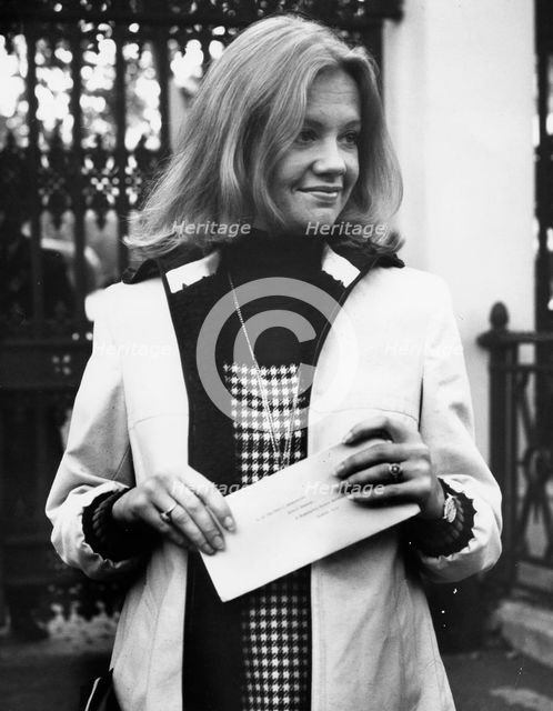 Hayley Mills (1946- ). British Actress, 1972. Creator: Unknown.