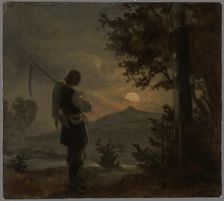 Haymaker, 1860-1862. Creator: Aleksander Kotsis