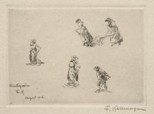 Haymakers, 1916. Creator: Friedrich Kallmorgan (German, 1856-1924)