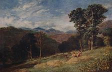 Haymaking, near Conway c1852. Artist: David Cox the elder