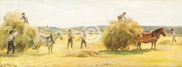 Haymaking. Creator: Berndt Lindholm.