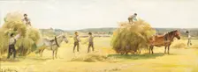 Haymaking. Creator: Berndt Lindholm