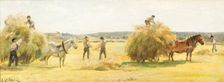 Haymaking. Creator: Berndt Lindholm