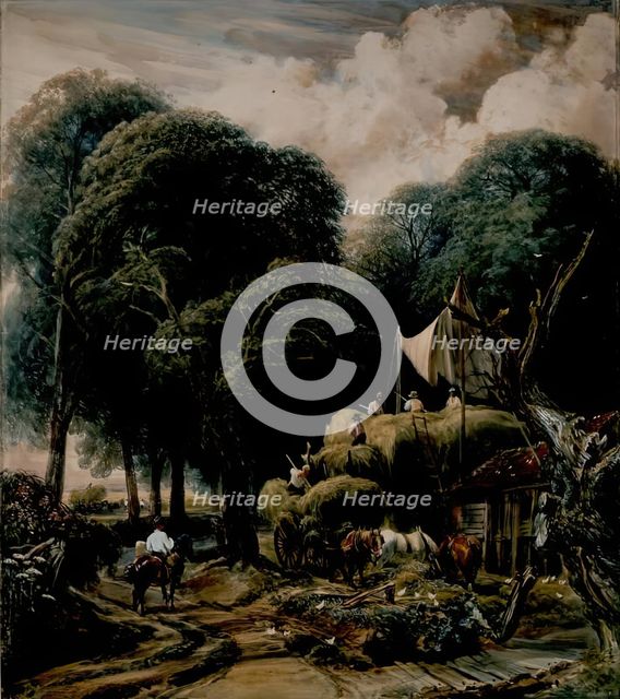 Haymaking. Creator: Peter de Wint.