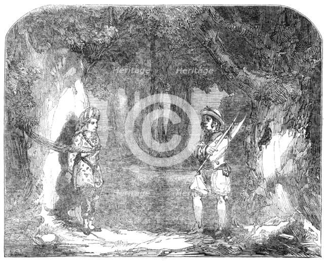 Haymarket - Scene from "The Second Calendar and the Queen of Beauty...", 1850. Creator: Unknown.