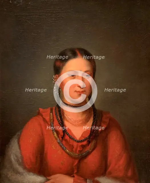 Hayne Hudjihini, Eagle of Delight, 1832-33. Creator: Henry Inman.