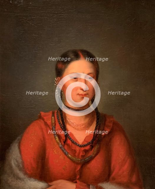 Hayne Hudjihini, Eagle of Delight, 1832-33. Creator: Henry Inman.