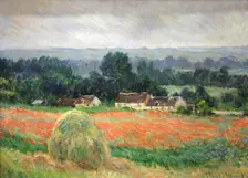 Haystack at Giverny 1886. Artist: Claude Monet