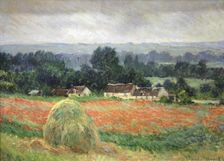 Haystack at Giverny 1886. Artist: Claude Monet