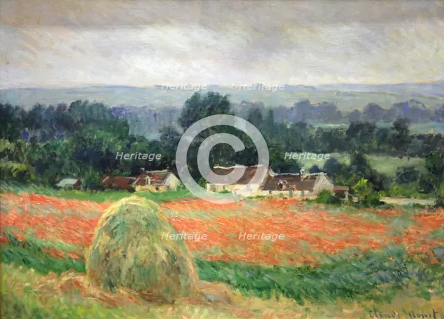 'Haystack at Giverny', 1886. Artist: Claude Monet