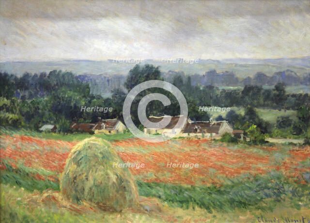 'Haystack at Giverny', 1886. Artist: Claude Monet