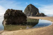 Haystack Rock. Creator: Joshua Johnston