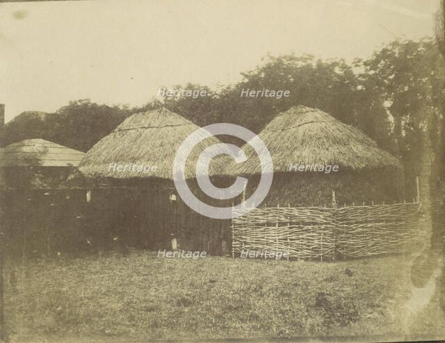 Haystacks, 1850s. Creator: Unknown.