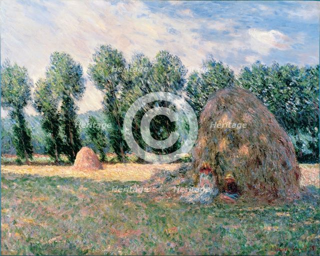 Haystacks, 1885. Artist: Monet, Claude (1840-1926)