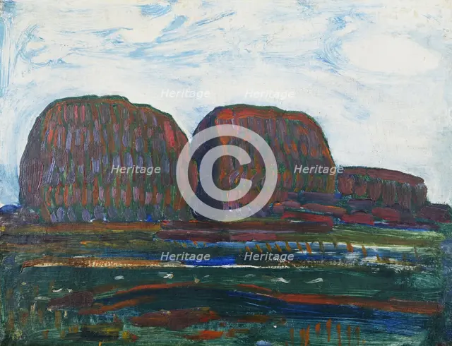 Haystacks III, .