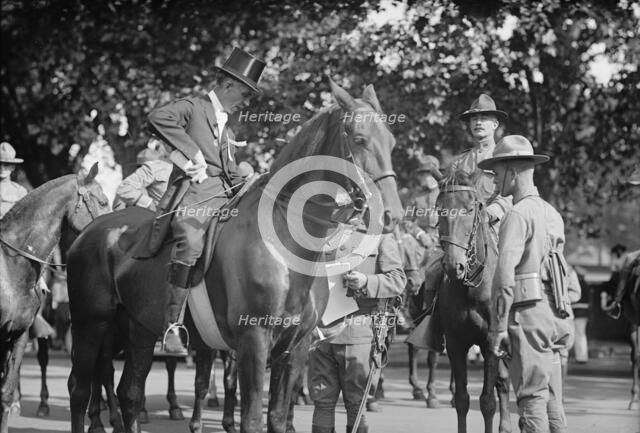 Hazen, Melvin C., Draft Parade, 1917. Creator: Harris & Ewing.