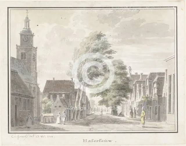 Hazerswoude, 1731. Creator: Cornelis Pronk.