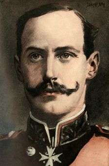 Haakon VII., King of Norway 1910. Creator: Joseph Simpson