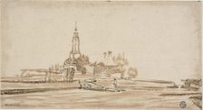 Haarlem Gate at Amsterdam, 1650/70. Creator: Johannes Ruisscher