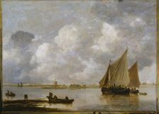 Haarlem Sea, 1656. Creator: Jan van Goyen