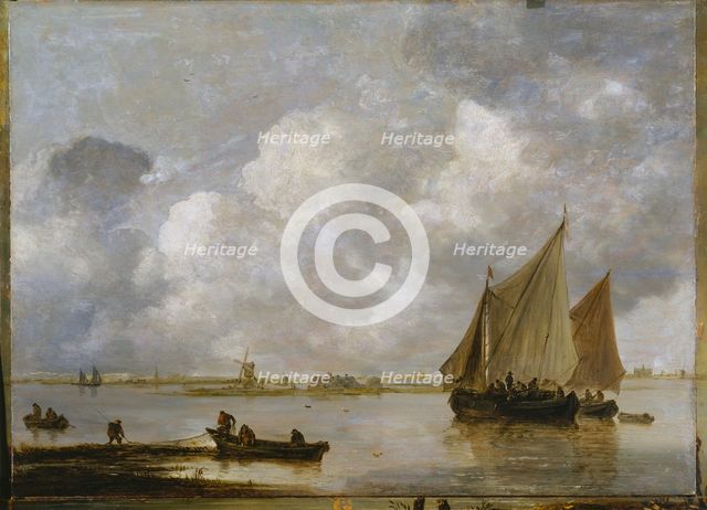Haarlem Sea, 1656. Creator: Jan van Goyen.
