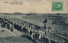 Habana. Oriental Park Races c1910