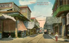 Habana: Calle San Rafael, San Rafael Street c1910s. Creator: Unknown