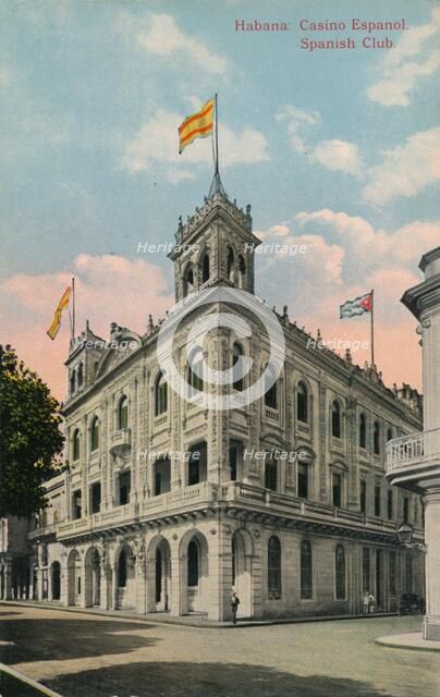 Habana: Casino Espanol. Spanish Club, c1910. Artist: Unknown