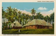 Habana: Paisaje Cubano, Bohios. Cuban Landscape, Country Huts c1910