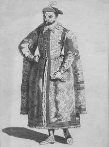 Habit of a Merchant of London in 1640 1776