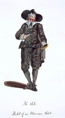 Habit of an Oliverian 1650 Creator: Unknown