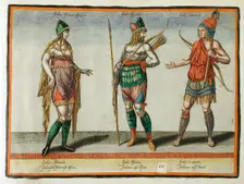 Habitus Variarum Orbis Gentium (Costume of the Various Peoples of the World), 1581. Creator: Jean-Jacques Boissard