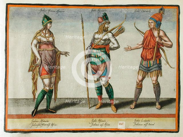 Habitus Variarum Orbis Gentium (Costume of the Various Peoples of the World), 1581. Creator: Jean-Jacques Boissard.