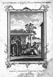 Habits of Dagestan Tartars of Tarcu, on the borders of Persia 1780. Artist: NC Goodnight
