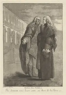 Habits des nobles (Dress of the Noblemen), 1775. Creator: Giovanni David