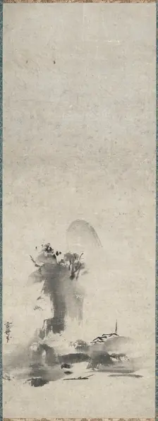 Haboku, Splashed Ink Landscape, 1400s-early 1500s century. Creator: Sessh? T?y? (Japanese, 1420-1506)
