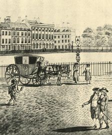 Hackney-Coach 1787, (1925). Creator: Unknown