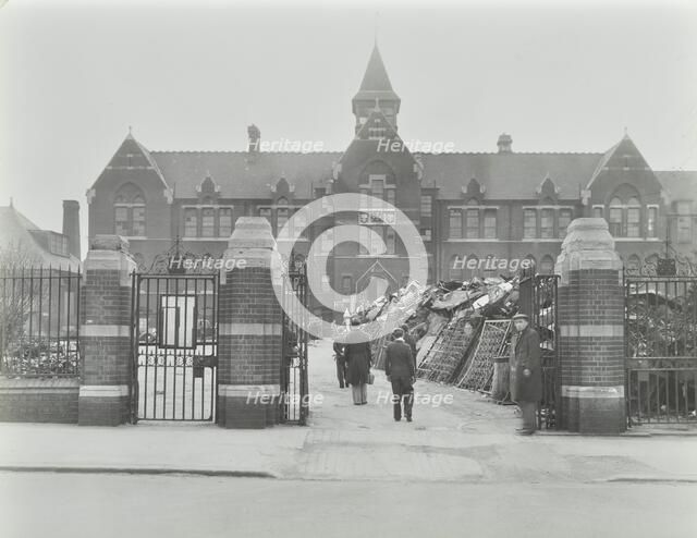 Hackney Downs School, London, 1941.  Artist: Unknown.