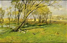 Hackensack, New Jersey, Fisher's Pond, 1894. Creator: Herman Hartwich