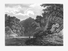 Hackfall, Yorkshire c1809. Creator: Letitia Byrne